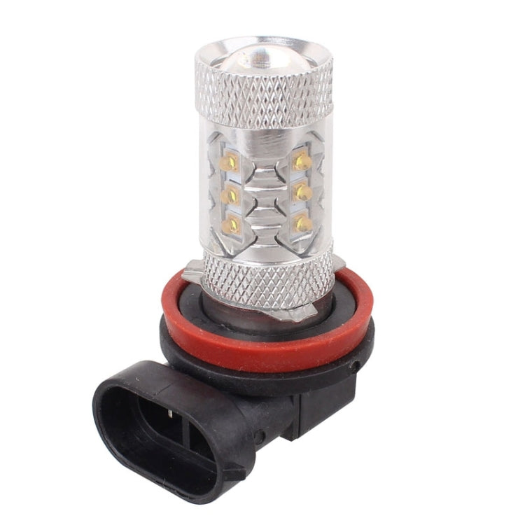 H11/H8 80W 800LM 6500K White Light 16-3535-LEDs Car Foglight , Constant Current , DC12-24V
