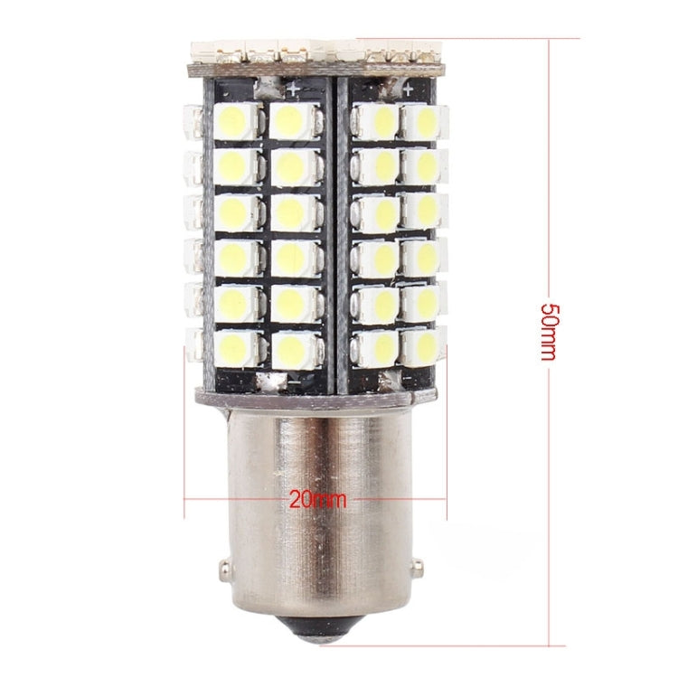 2PCS 1156 8W 1200LM 6500K White Light 1210 80SMD LED Car Foglight , DC12V
