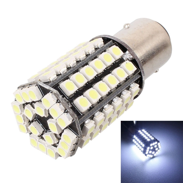 2PCS 1157 8W 1200LM 6500K White Light 1210 80SMD LED Car Foglight , DC12V