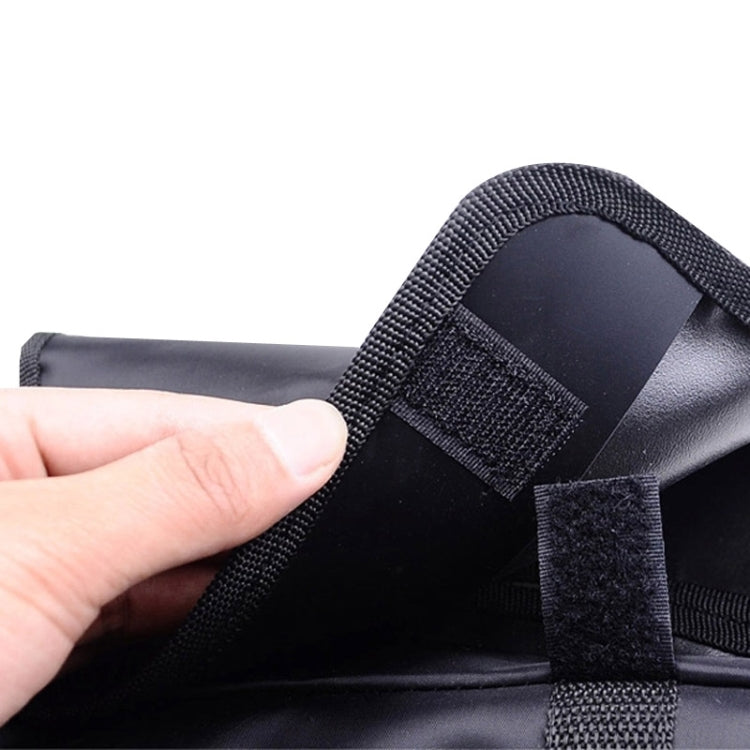 Multi-Pocket Insulation Cold Car Seat Back Storage Bag(Black)