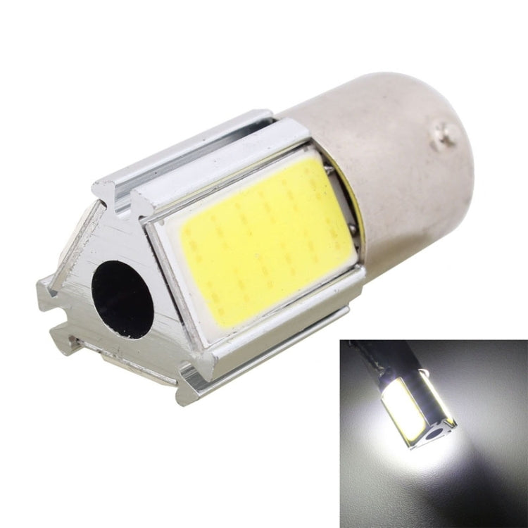 1156 750LM 15W 3 x COB LED White Light Car Brake Light Lamp Bulb, DC 12-24V