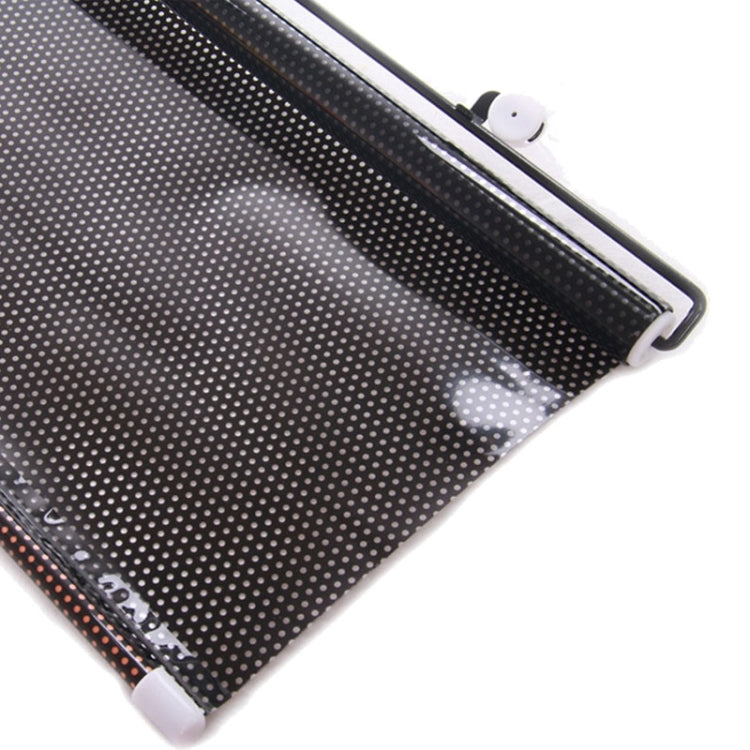 Retractable Car Window Sun Shade for Automobile Front and Back Windshield, Size: 125cm x 50cm, Random Color Delivery