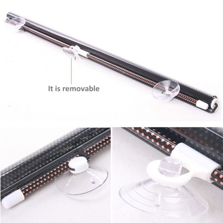 Retractable Car Window Sun Shade for Automobile Front and Back Windshield, Size: 125cm x 50cm, Random Color Delivery