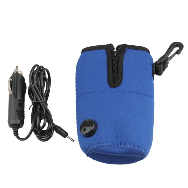 12V Car Bottle Cover Heater for Baby Kids Travel Food Milk Water Bottle(Blue)