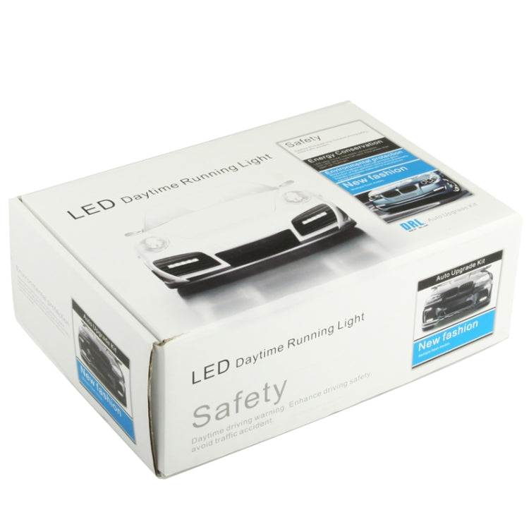 Universal White 5 LED Daytime Running Light for Car