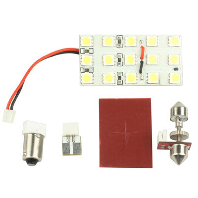 15 LED Dome Car Light Bulb, DC 12V