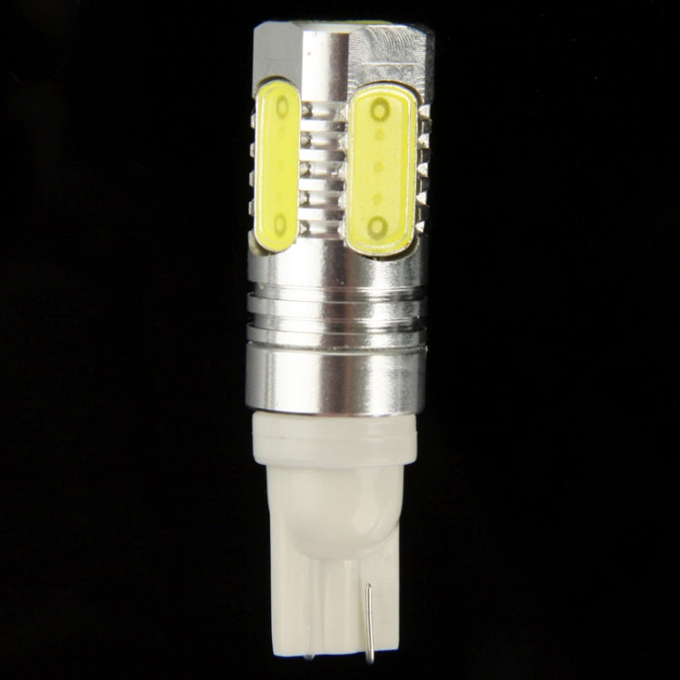 T10 5W White Light LED Light Bulb for Vehicles, DC 12V
