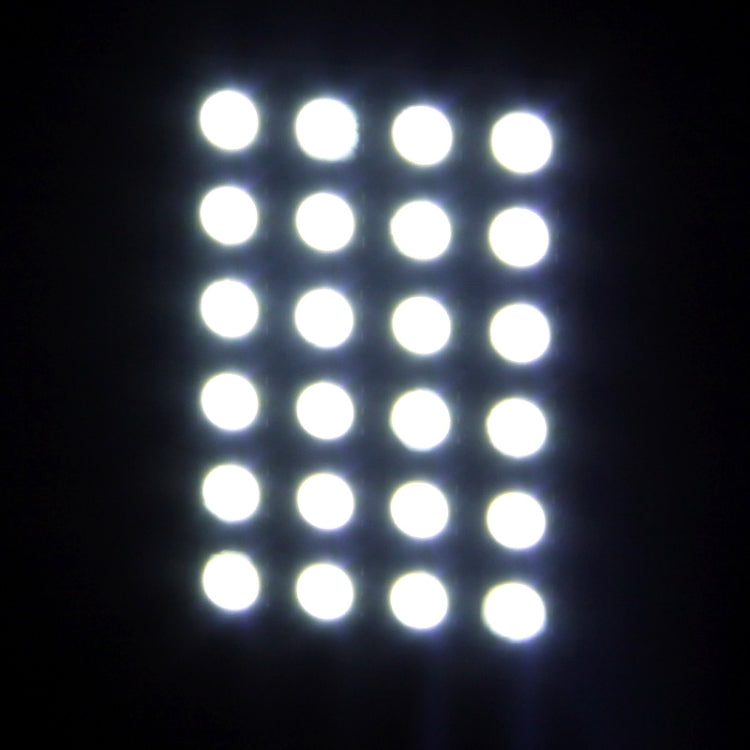 White 24 LED Car Interior Lamp