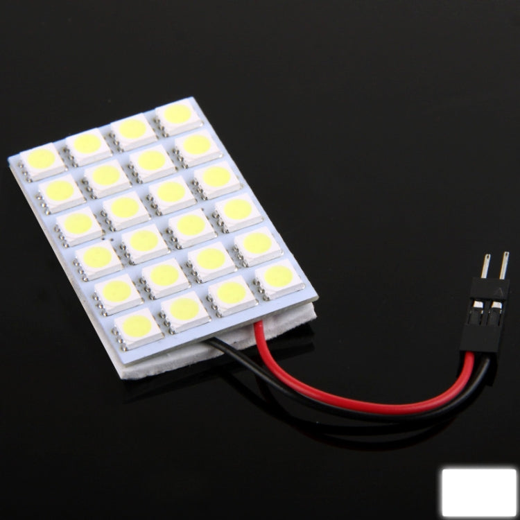 White 24 LED Car Interior Lamp