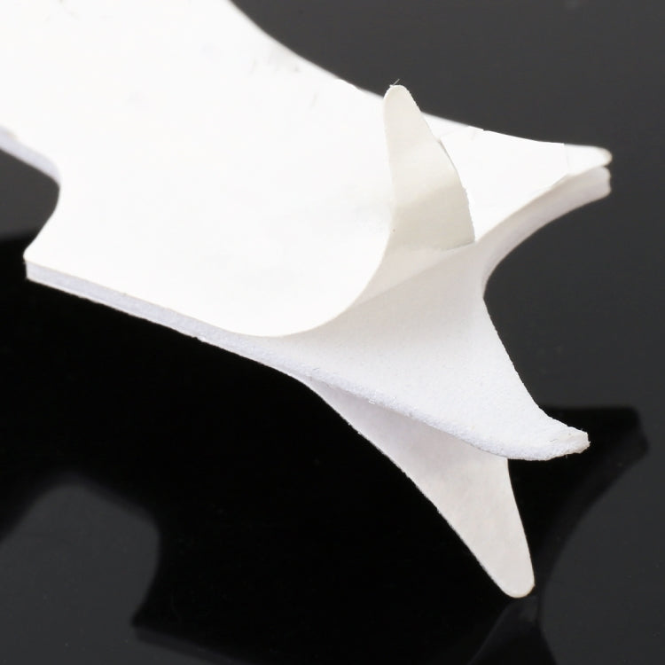 Fashionable Bat Style 3D Car Decoration Sticker(Silver)