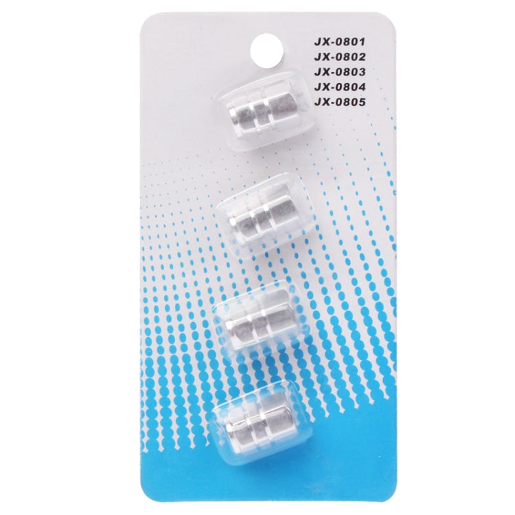 Anodized Aluminum Tire Valve Stem Caps, 4pcs in one packaging, the price is for 4pcs