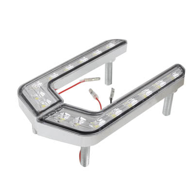 Universal White 8 LED Daytime Running Light for Car
