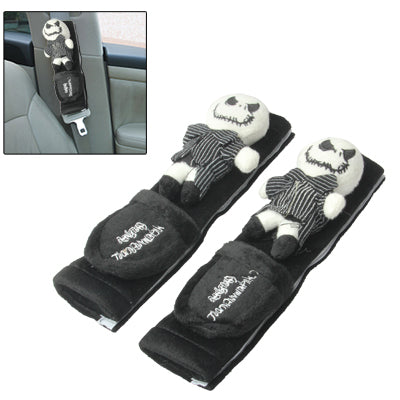 Fashion Car Safety Seat Belt Shoulder Cushion Cover(Black)