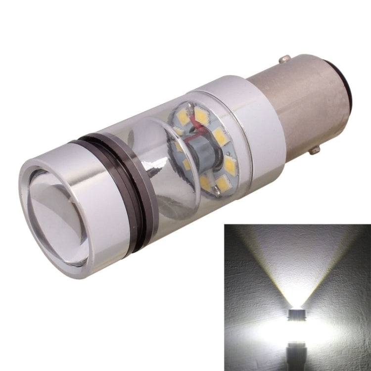 1157/BAY15D 850LM 100W LED Car Rear Brake Lamp Bulb, DC 12-24V(Cool White)