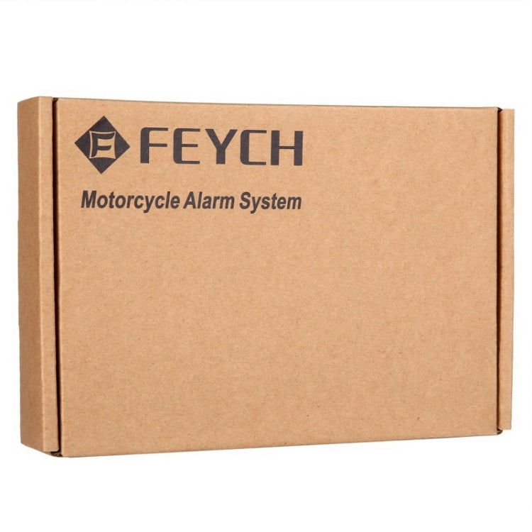 FEYCH Motorcycle Anti-theft Security Alarm System Remote Control Engine Start 12V (Anti-line cutting)
