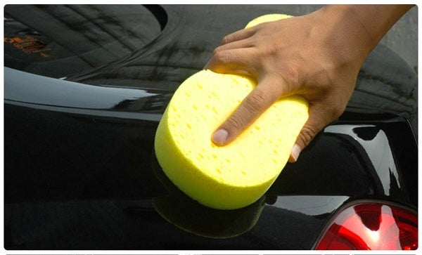 Household Cleaning Sponge Car Wash Sponge(Yellow)