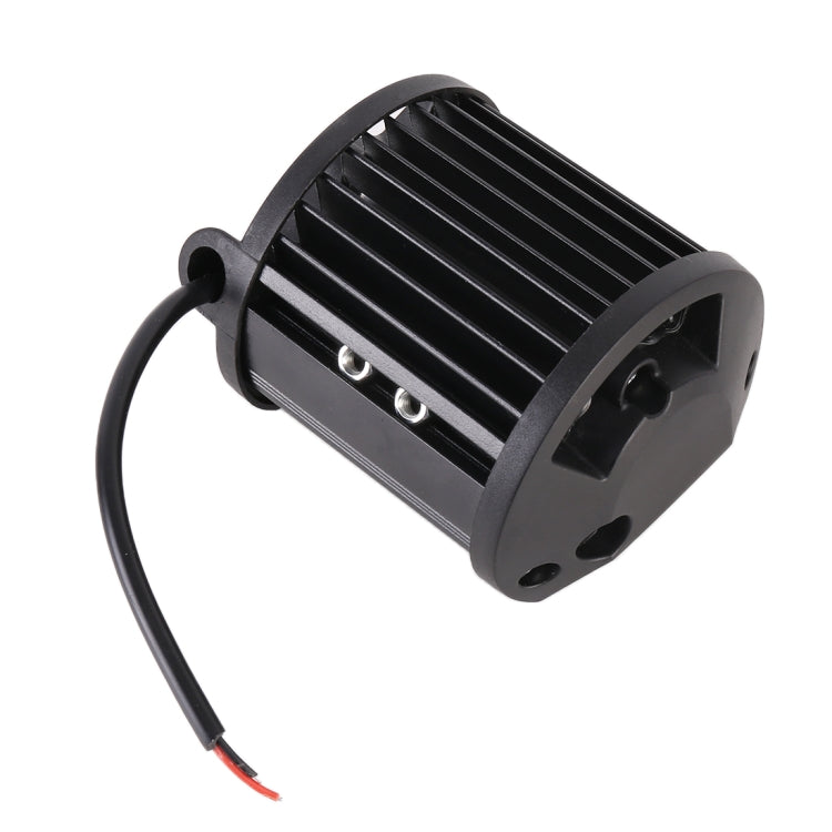 18W 6 LED White Light Floodlight Engineering Lamp / Waterproof IP67 SUVs Light, DC 10-30V(Black)