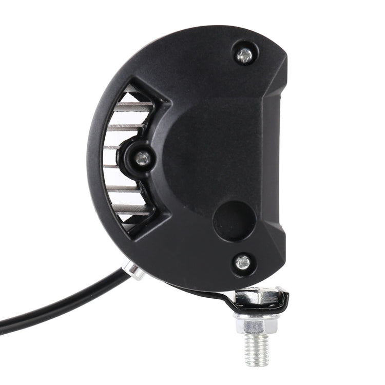 18W 6 LED White Light Floodlight Engineering Lamp / Waterproof IP67 SUVs Light, DC 10-30V(Black)