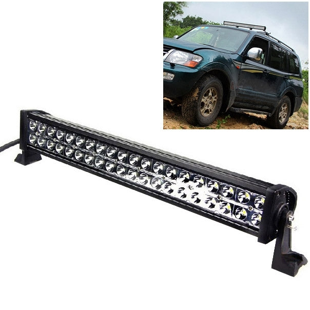 120W Bridgelux 40 LED White Light High Power Long Condenser Engineering Lamp / Waterproof IP67 SUVs Light, DC 10-30V(Black)