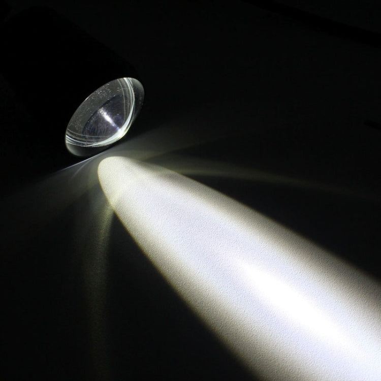 10W 900LM White Light 6500K 1-LED 3-Mode Wired Motorcycle Headlamp, Wire Length:40cm, DC 12V-24V