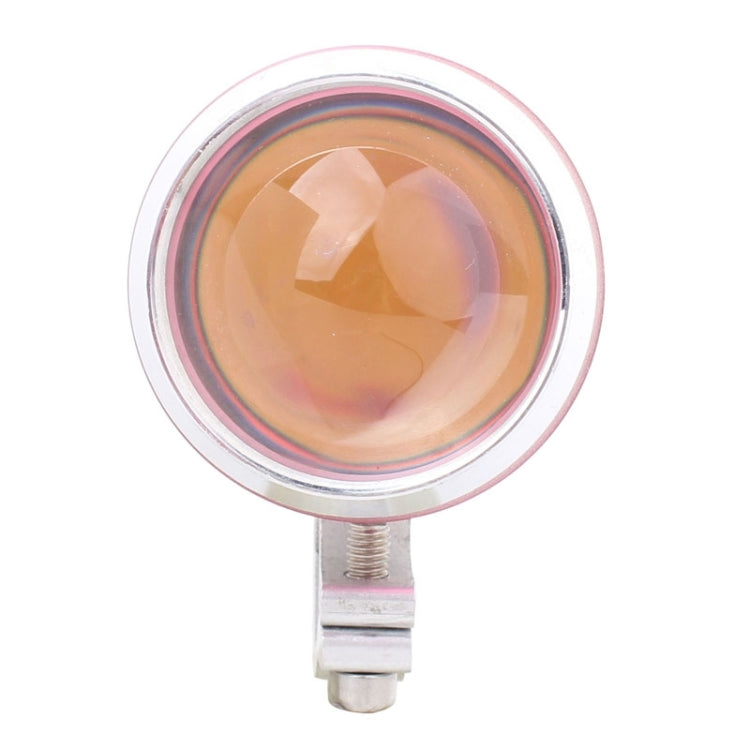 10W 900LM White Light 6500K 1-LED 3-Mode Wired Motorcycle Headlamp, Wire Length:40cm, DC 12V-24V