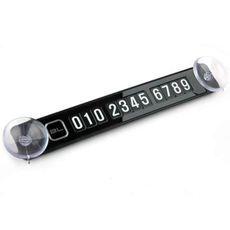 Car Magnetic Puzzle Phone Number Parking Plate