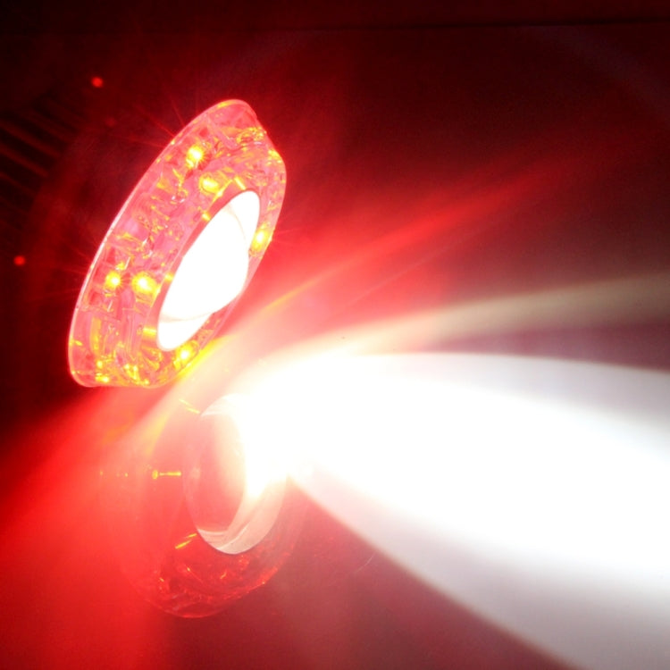 U3 12-60V 30W 1200Lumens 1 High Power LED + 6 Straw Hat LEDs R