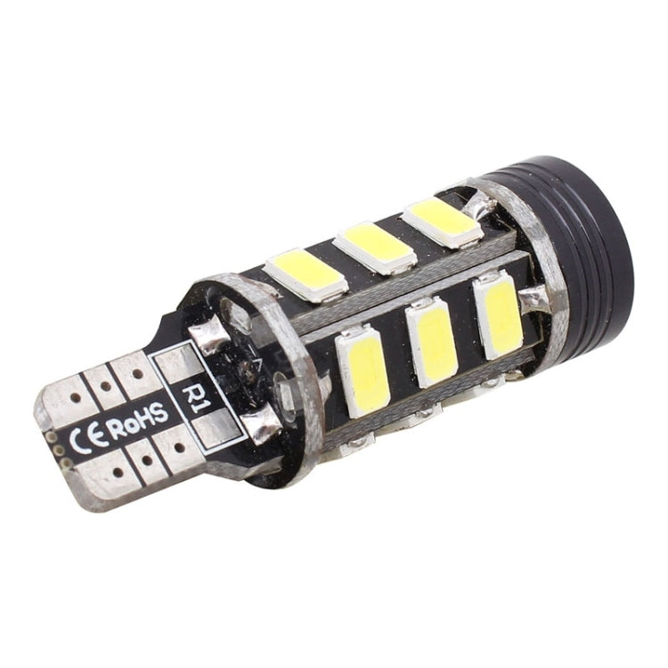 2PCS T15 675LM 6500K White Light 9W 15SMD 5630 LED + 1.5W LED Car Brake Light Lamp Bulb for Vehicles , DC 12V