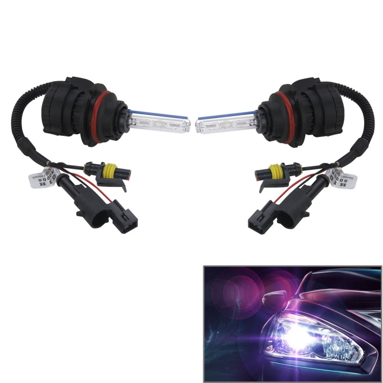 12V 35W 9004/9007-3 HID Xenon Light Single Beam Waterproof High Intensity Discharge Lamp Kit, Color Temperature: 6000K