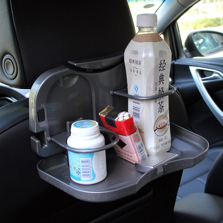 Car Rear Seat Multifunctional Folding Drink Holder