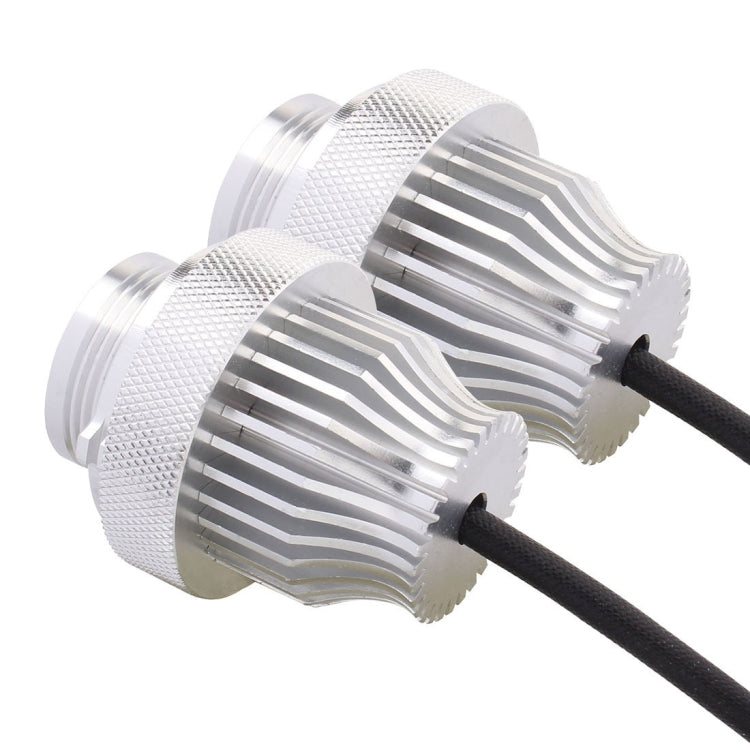 MZ 32W 1400LM 4 XT-E LED Car Angel Eyes White Daytime Running Light for BMW E39, DC 12-24V, 1 Pair