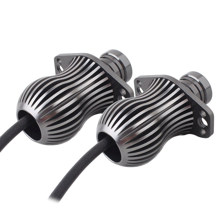 MZ E90 10W 600LM 2 XT-E LED Car Angel Eyes White Daytime Running Light for BMW 3 Series (03.2005-09.2008), DC 12-24V, 1 Pair