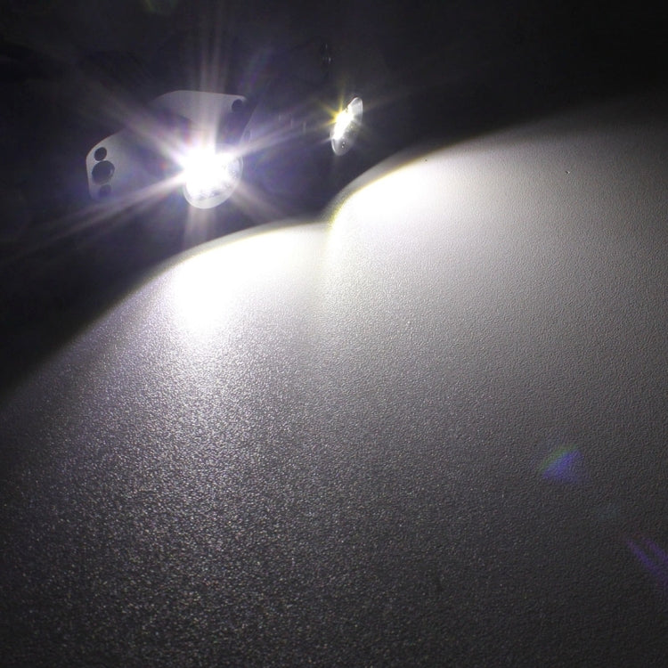 MZ E90 10W 600LM 2 XT-E LED Car Angel Eyes White Daytime Running Light for BMW 3 Series (03.2005-09.2008), DC 12-24V, 1 Pair