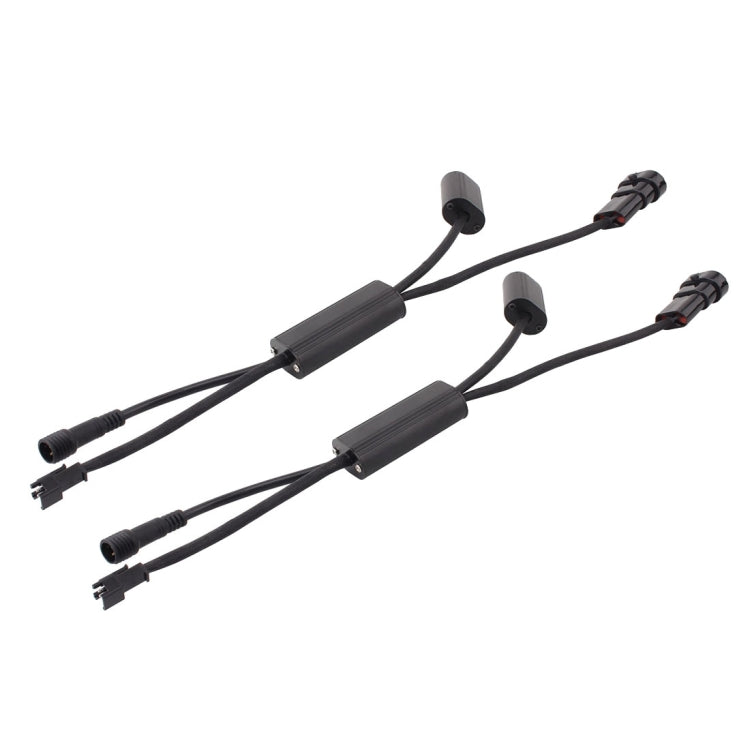 MZ E92 H8 40W 4 XM-L LED 1800LM Car Angel Eyes White Daytime Running Light for BMW 1/3/6/X5 Series, DC 12-24V, 1 Pair