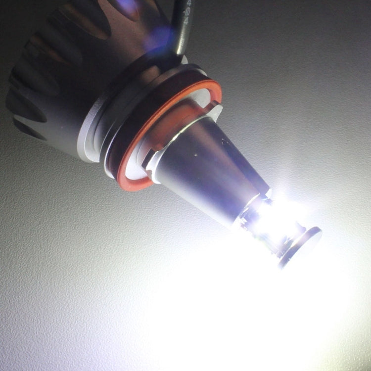 MZ E92 H8 40W 4 XM-L LED 1800LM Car Angel Eyes White Daytime Running Light for BMW 1/3/6/X5 Series, DC 12-24V, 1 Pair