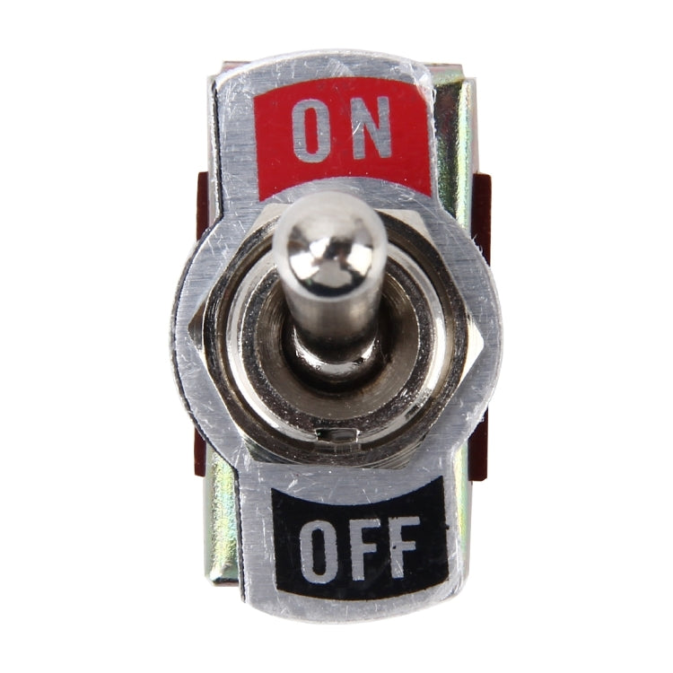 Double-pole ON-OFF Metal Toggle Switch, AC 250V 15A - AC 125V 20A(Black)