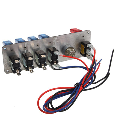 Flip-up Start Ignition Switch Panel and Accessories for Racing Sport (DC 12V)
