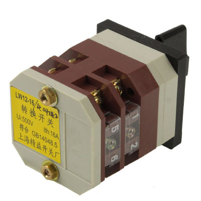 Universal Rotary Handle Cam Combination Switch, AC 500V / 16A (LW12-16/4)