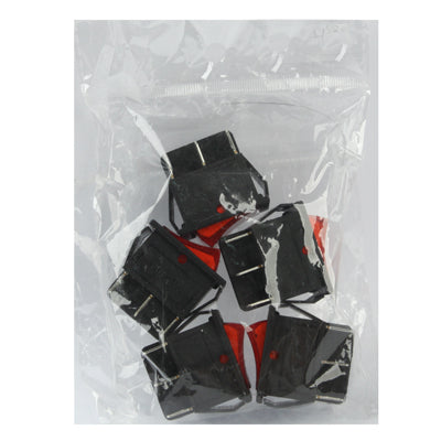 DIY Red Light OFF-ON Rocker Switch for Racing Sport (5pcs in one packing, the price is for 5pcs)(Red)