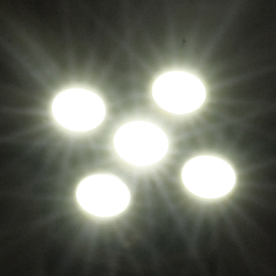 T10 White 5 LED 3528 SMD Car Signal Light Bulb (Pair)