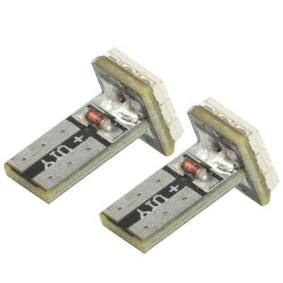T10 White 9 LED 3528 SMD Car Signal Light Bulb (Pair)