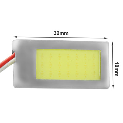 7W White Light LED Car Interior Lamp with T10 Dome + BA9S Festoon Adapter