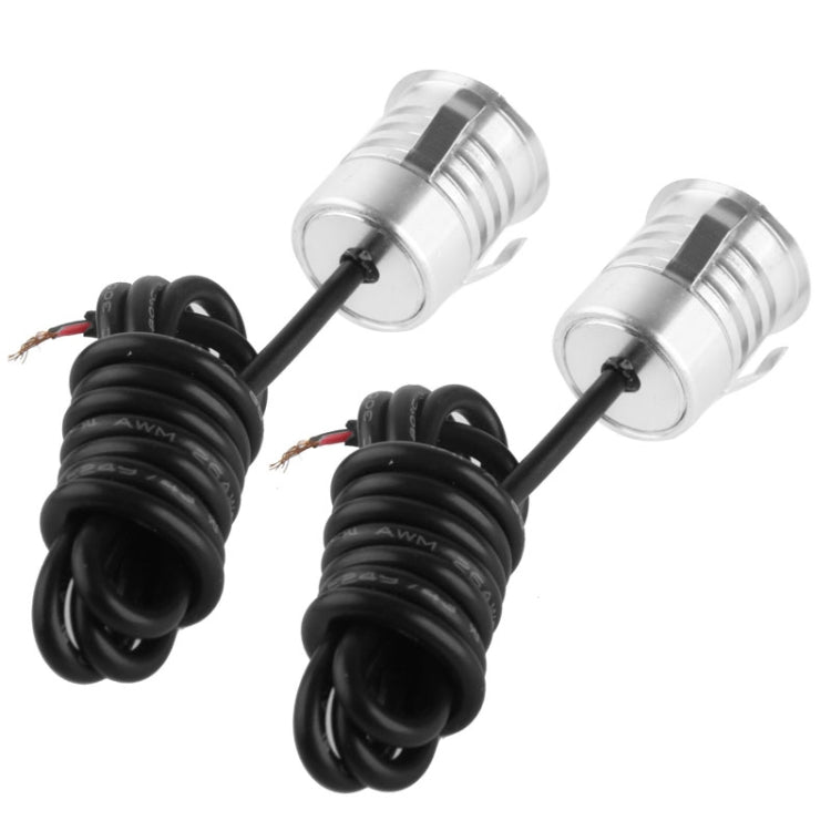 3W White LED Fog Light for Vehicles, DC 12V (Pair