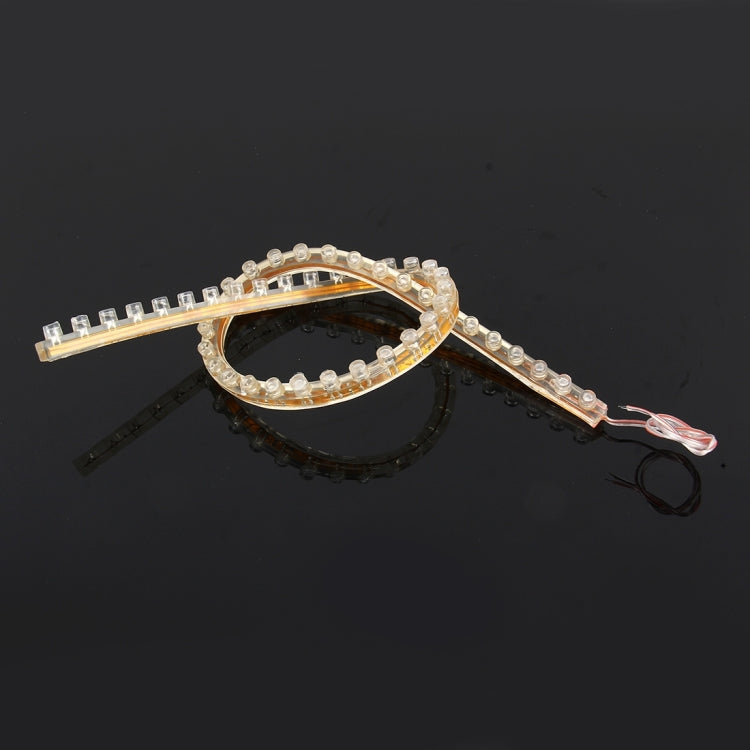 96cm Red 96 LED Waterproof Flexible Car Strip Light, DC 12V