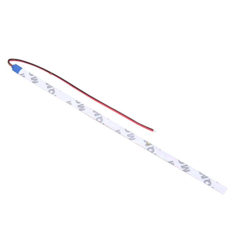 10 PCS 30cm 15 LED Waterproof Flexible Car Strip Light, DC 12V