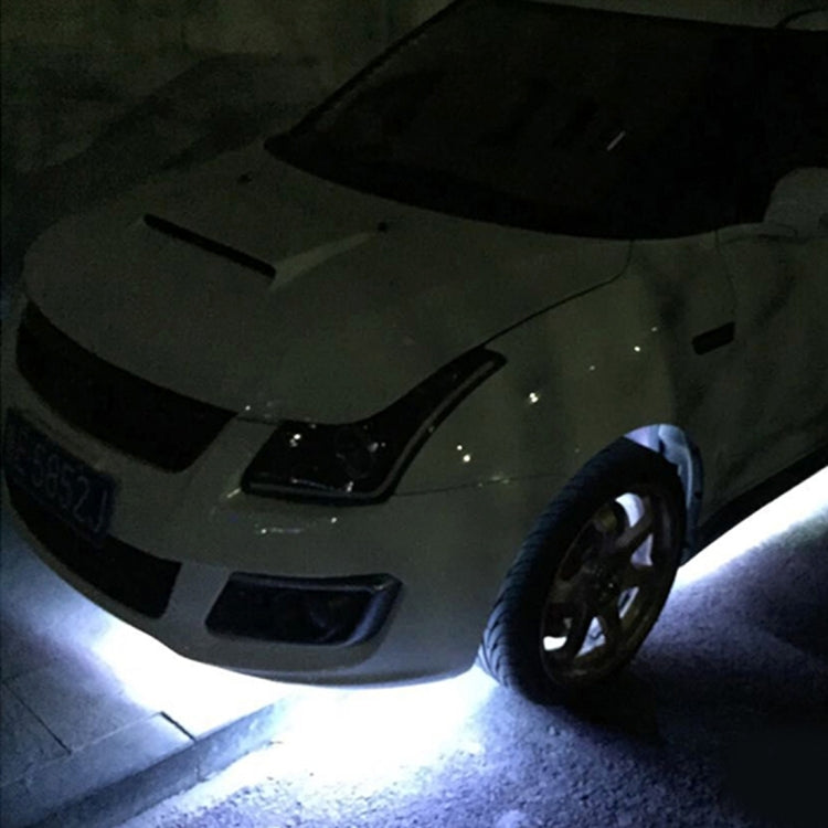 10 PCS 30cm 15 LED Waterproof Flexible Car Strip Light, DC 12V