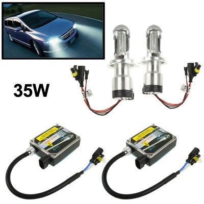 35W H4 HID Xenon Light, High Intensity Discharge Lamp, Color temperature: 6000K