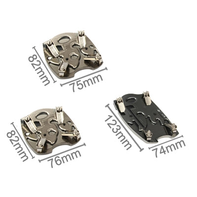 3pcs Non-slip Car Pedal Cover Foot Board for Vehicle Brake Clutch Accelerator (Red, Blue and Yellow Three Colors Random Delivery)