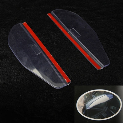 Pair of Transparent Rear View Mirror Rainproof Blades for Vehicles(Transparent)