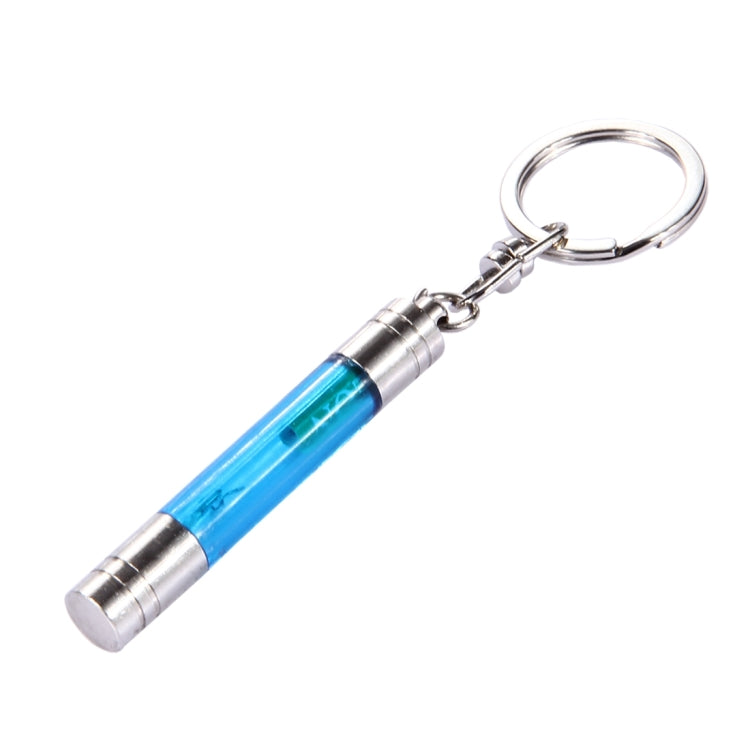 LA-947 Car Portable Anti-Static Keychain Discharger Static Elimination Key Ring(Blue)